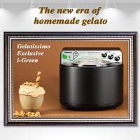 photo gelatissimo exclusive i-green - black - up to 1kg of ice cream in 15-20 minutes 6